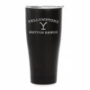 Yellowstone Dutton Ranch Logo Laser Engraved SIC Tumbler -Bioworld Shop YS DRlogo WT 56 100031 30 BLK MF