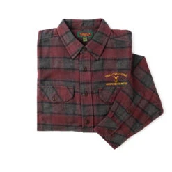 Yellowstone Dutton Ranch South Fork Embroidered Grindle Flannel -Bioworld Shop YS FLY 2022 MERCH 1X1 007