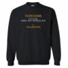 Yellowstone Future Mrs. Rip Wheeler Personalized Fleece Crewneck Sweatshirt 1 Yellowstone Future Mrs. Rip Wheeler Personalized Fleece Crewneck Sweatshirt -Bioworld Shop YS FMW PCN 100000 FR BLK PERSO MF