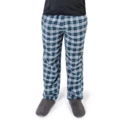 Yellowstone Y Logo Embroidered Men's Cabin Jams Flannel Pajama Pants -Bioworld Shop YS FS MPJ G 36 MF10