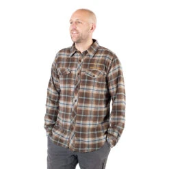 Yellowstone Embroidered The Original Flyshacker Plaid Flannel -Bioworld Shop YS FS PF BB 33 MF6
