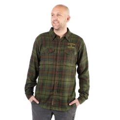 Yellowstone Embroidered The Wyatt Flannel Shirt -Bioworld Shop YS FS WFS OB 33 MF10