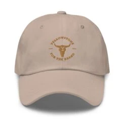 Yellowstone For The Brand Classic Dad Hat 16 Yellowstone For The Brand Classic Dad Hat -Bioworld Shop YS FTB 70 100998 STONE MF