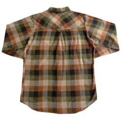 Yellowstone Dutton Ranch Embroidered Olive Plaid Flannel Shirt 9 Yellowstone Dutton Ranch Embroidered Olive Plaid Flannel Shirt -Bioworld Shop YS Flannel 03 Merch 1x1 002