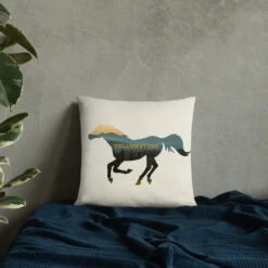 Yellowstone Horse Throw Pillow 7 Yellowstone Horse Throw Pillow -Bioworld Shop YS H TP 100382 0001 Pillow LS