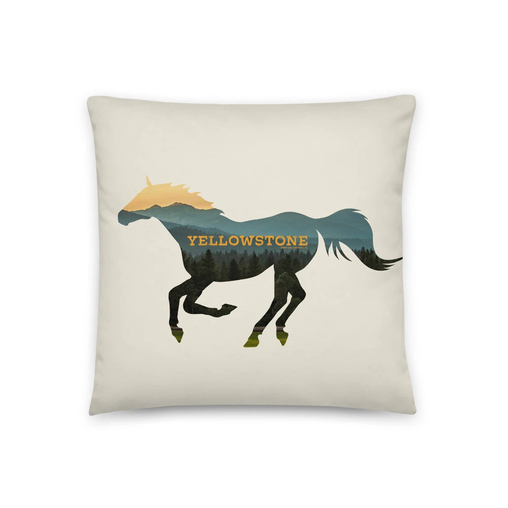 Yellowstone Horse Throw Pillow 3 Yellowstone Horse Throw Pillow