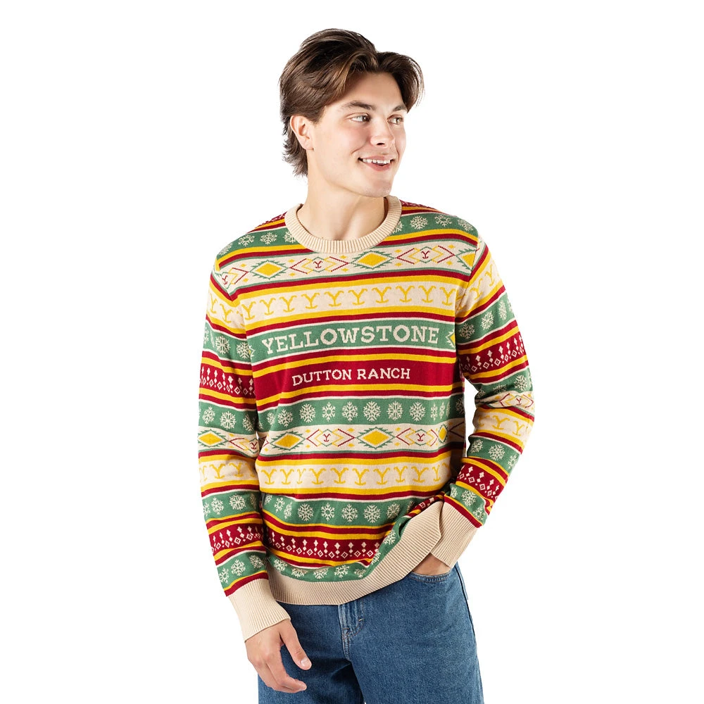 Yellowstone Dutton Ranch Holiday Knitted Sweater 11 Yellowstone Dutton Ranch Holiday Knitted Sweater - Image 9