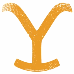 Yellowstone Logo Sticker Assorted Pack Of 3 -Bioworld Shop YS LSP Y Sticker 5x5 1