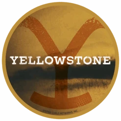 Yellowstone Logo Scenery Sticker Assorted Pack Of 3 -Bioworld Shop YS LSSP 100142 0001 1 Sticker 5x5 1