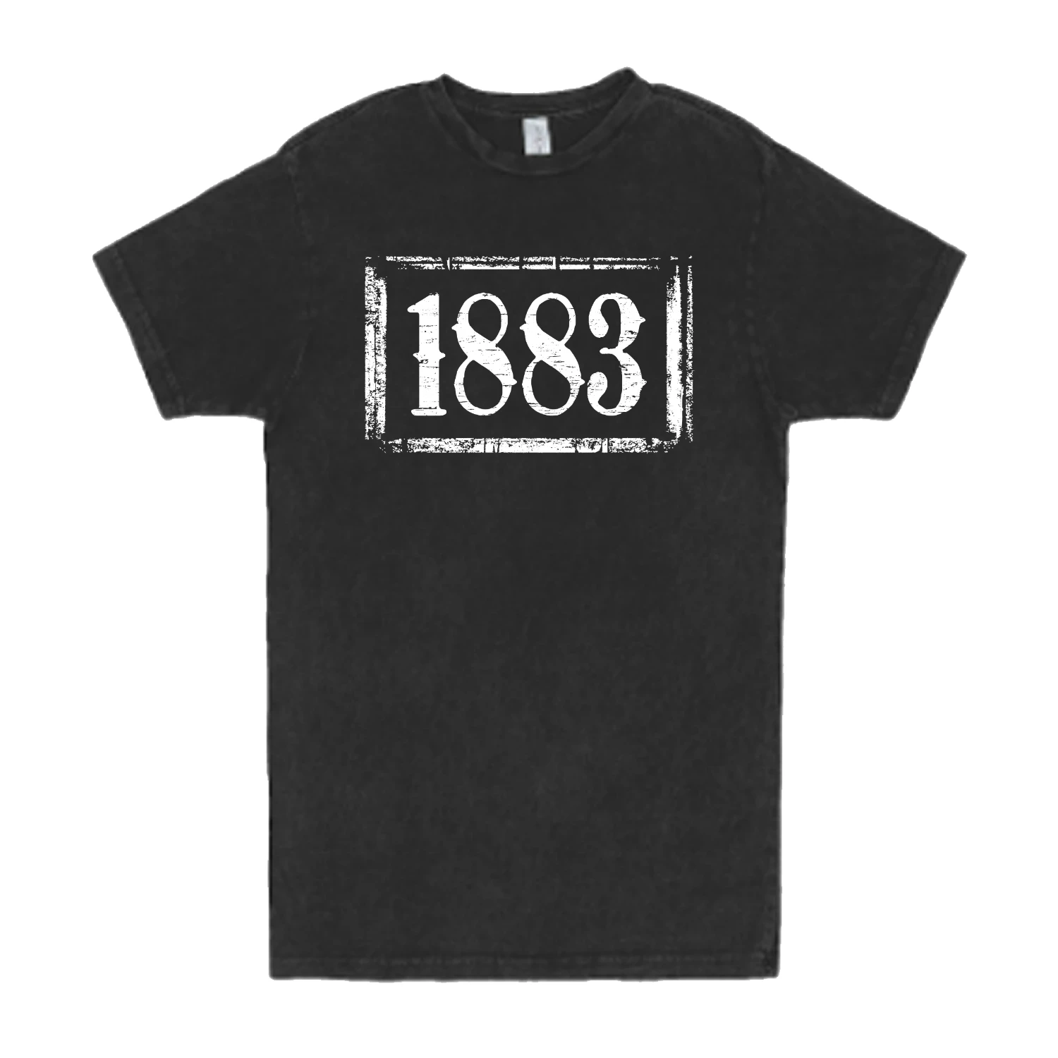 Yellowstone 1883 Logo Distressed Short Sleeve T-Shirt 5 Yellowstone 1883 Logo Distressed Short Sleeve T-Shirt - Image 3