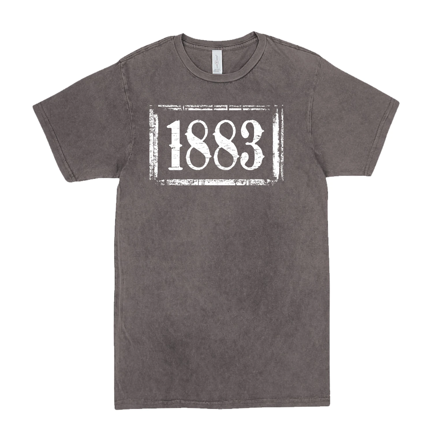 Yellowstone 1883 Logo Distressed Short Sleeve T-Shirt 6 Yellowstone 1883 Logo Distressed Short Sleeve T-Shirt - Image 4