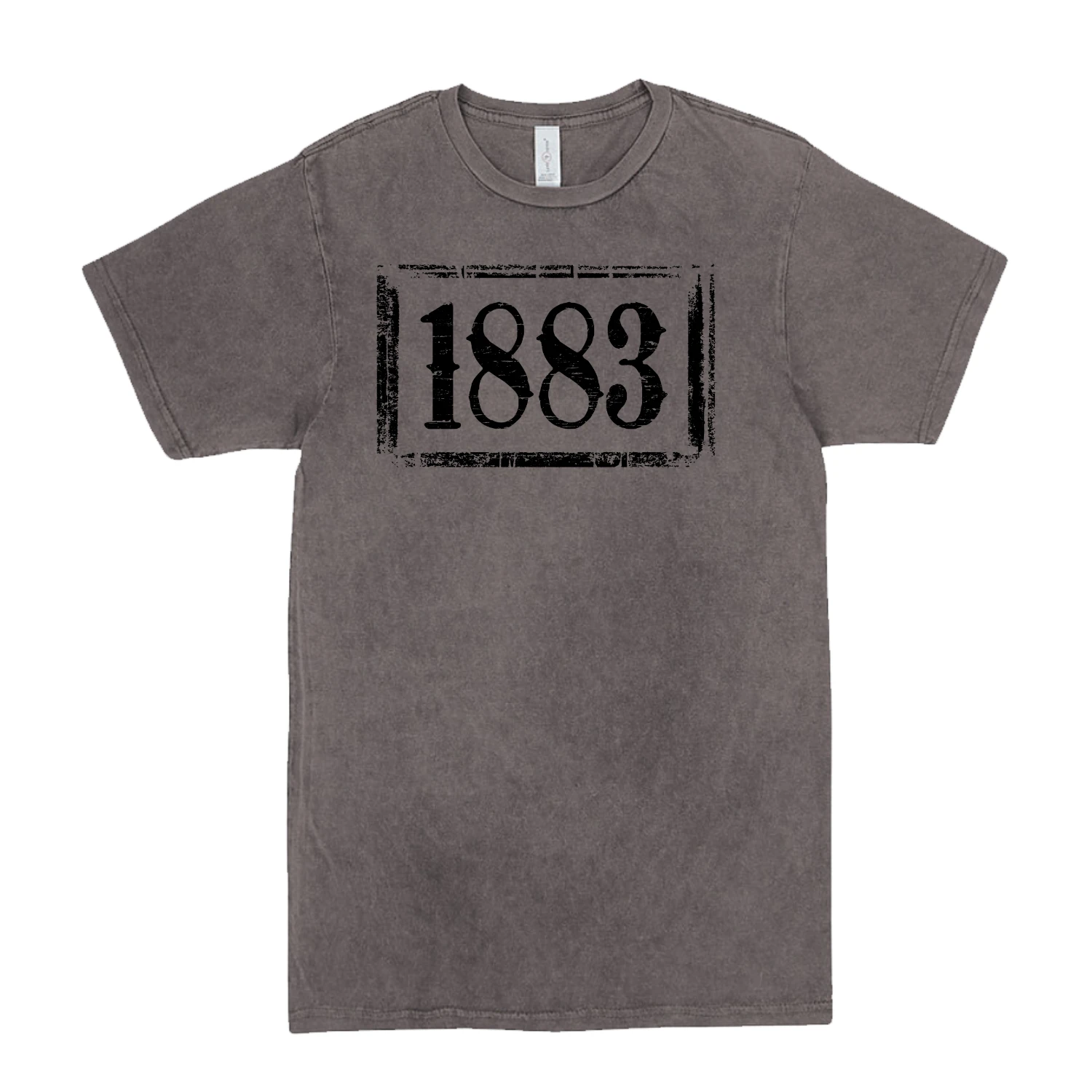 Yellowstone 1883 Logo Distressed Short Sleeve T-Shirt 4 Yellowstone 1883 Logo Distressed Short Sleeve T-Shirt - Image 2