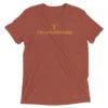 Yellowstone Y Logo Adult Tri-Blend T-Shirt -Bioworld Shop YS LTT 100147 0044 A tee TB CLAY