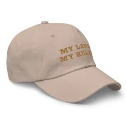 Yellowstone My Land My Rules Classic Dad Hat -Bioworld Shop YS MLMR 70 100998 MF1