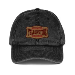 Yellowstone Patch Vintage Denim Hat -Bioworld Shop YS P VEDH 100388 0001 Denim Hat Black 1 8991c475 b659 4dae 9b34 98e01e17918e