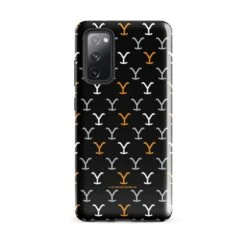Yellowstone Y Pattern Tough Phone Case - Samsung -Bioworld Shop YS PATTERN 101682 galaxy s20 fe front MF