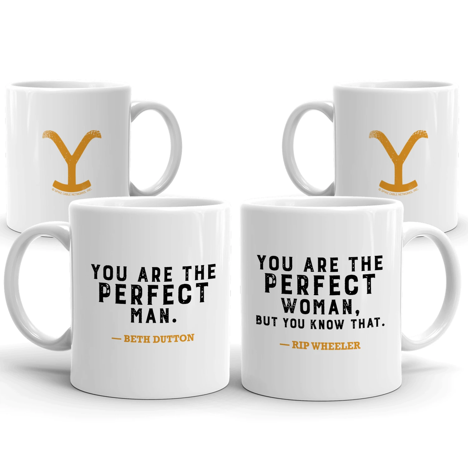 Yellowstone You Are Perfect Beth And Rip Mug Set Of 2 3 Yellowstone You Are Perfect Beth And Rip Mug Set Of 2