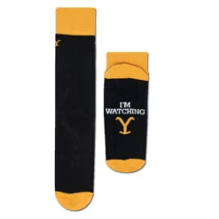 Yellowstone If You Can Read This I Am Watching Yellowstone Socks -Bioworld Shop YS PY SCK 1x1 004