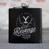 Yellowstone Revenge Laser Engraved Flask -Bioworld Shop YS R F 100192 FR MF