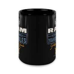 Yellowstone X Ram Your Ranch Your Rules Black Mug -Bioworld Shop YS RAMDR 76 100085 15 CEN MF