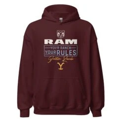 Yellowstone X Ram Your Ranch Your Rules Hoodie