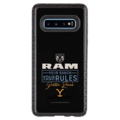 Yellowstone X Ram Your Ranch Your Rules Phone Case -Bioworld Shop YS RAMDR 76 101135 S10 Plus BLACK MF