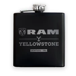 Yellowstone X Ram Matte Flask