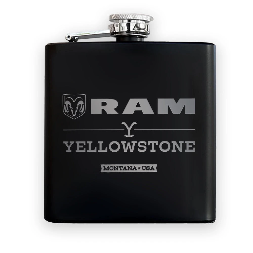 Yellowstone X Ram Matte Flask 3 Yellowstone X Ram Matte Flask