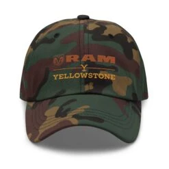 Yellowstone X Ram Hat 9 Yellowstone X Ram Hat -Bioworld Shop YS RAMY 76 101111 GREEN CAMO MF