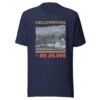 Yellowstone X Ram Scenic T-Shirt 1 Yellowstone X Ram Scenic T-Shirt -Bioworld Shop YS RAMYS 76 100894 NAVY MF