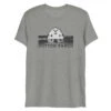 Yellowstone Dutton Ranch Barn Unisex Tri-Blend T-Shirt -Bioworld Shop YS RB 100006 0011 TB Tee Gray