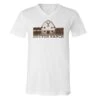 Yellowstone Dutton Ranch Barn Adult V-Neck T-Shirt