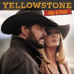 Yellowstone Rip And Beth 16-Month 2024 Wall Calendar