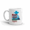 Yellowstone Rip Can Come Down My Chimney Anytime Silhouette White Mug