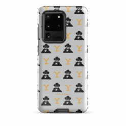 Yellowstone RIP Pattern Tough Phone Case - Samsung -Bioworld Shop YS RIP 101682 galaxy s20 ultra front MF