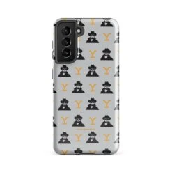 Yellowstone RIP Pattern Tough Phone Case - Samsung -Bioworld Shop YS RIP 101682 galaxy s21 fe front MF