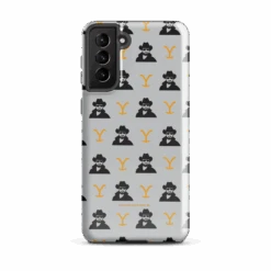 Yellowstone RIP Pattern Tough Phone Case - Samsung -Bioworld Shop YS RIP 101682 galaxy s21 plus front MF