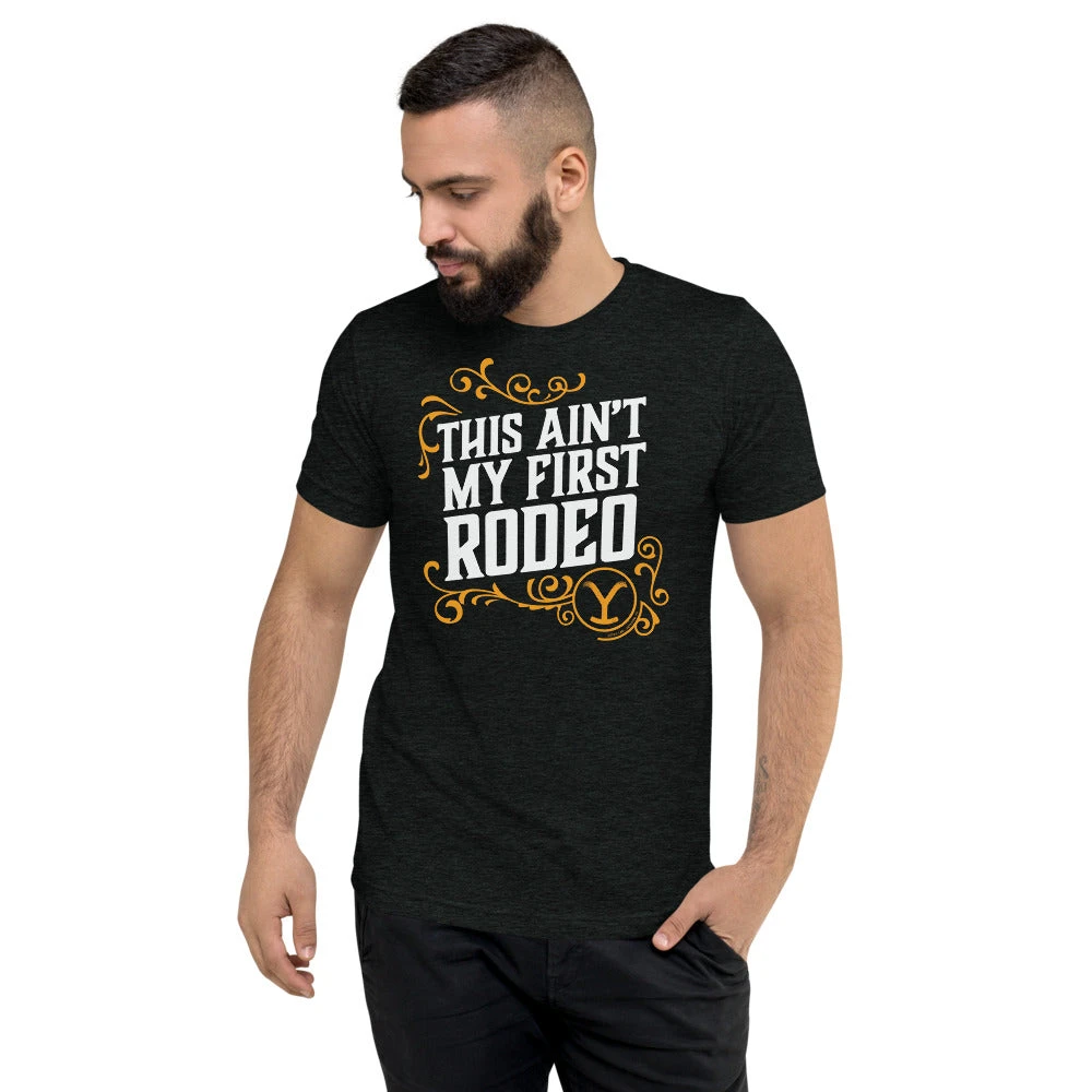 Yellowstone Aint My First Rodeo Unisex Tri-Blend T-Shirt 4 Yellowstone Aint My First Rodeo Unisex Tri-Blend T-Shirt - Image 2