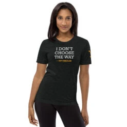 Yellowstone I Don't Choose The Way Rip Wheeler Tri-Blend T-Shirt -Bioworld Shop YS RW TST 100006 0006 A Tee TB 2