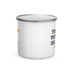Yellowstone Rip Wheeler There's Work To Be Done Enamel Mug -Bioworld Shop YS RWEM 100387 0001 Enamel Mug 02