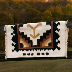 Yellowstone Woven Saddle Blanket -Bioworld Shop YS SAD BLNKT LS 1X1 006 REVISED