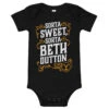 Yellowstone Sorta Sweet Sorta Beth Dutton Baby Bodysuit -Bioworld Shop YS SBD BO 100370 0005 BB Onepiece merch