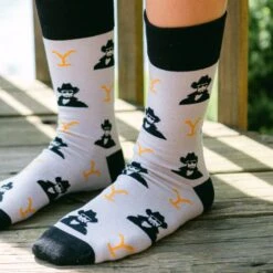 Yellowstone Rip Wheeler Socks -Bioworld Shop YS SOCKS 1x1 030