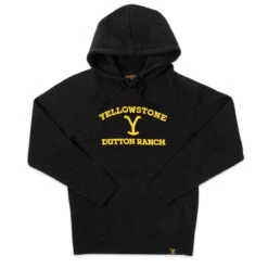 Yellowstone Dutton Ranch Puff Print Hoodie -Bioworld Shop YS SPORT HDIE MERCH 1x1 002.jpg yellow fixed