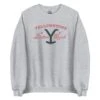 Yellowstone Dutton Ranch Star Fleece Crewneck Sweatshirt