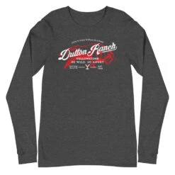 Yellowstone Dutton Ranch So Wild So Angry Unisex Long Sleeve T-Shirt -Bioworld Shop YS SWSA TB 100979 HT DF