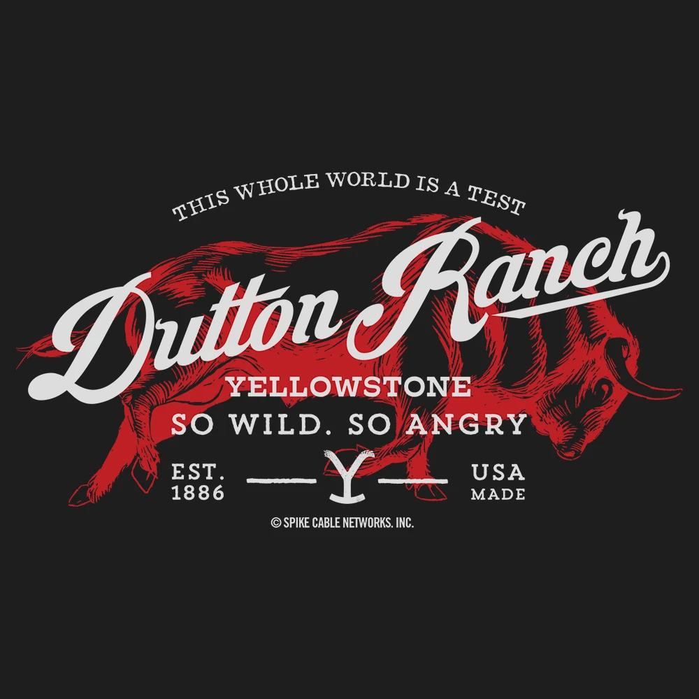 Yellowstone Dutton Ranch So Wild So Angry Women's Racerback Tank Top 4 Yellowstone Dutton Ranch So Wild So Angry Women's Racerback Tank Top - Image 2