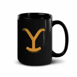 Yellowstone Take 'Em To The Train Station Black Mug -Bioworld Shop YS TEM BM 100085 15 RT MF