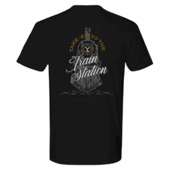 Yellowstone Take 'Em To The Train Station Adult Short Sleeve T-Shirt -Bioworld Shop YS TEM TS 100011 BK BLK MF
