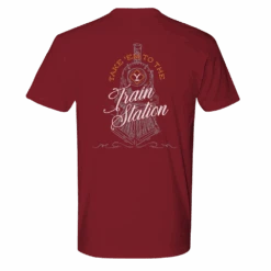 Yellowstone Take 'Em To The Train Station Adult Short Sleeve T-Shirt -Bioworld Shop YS TEM TS 100011 BK CARD MF